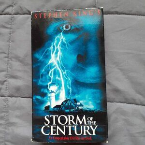 Storm of the Century VHS 1999 2 Tape Box Set Stephen King Horror